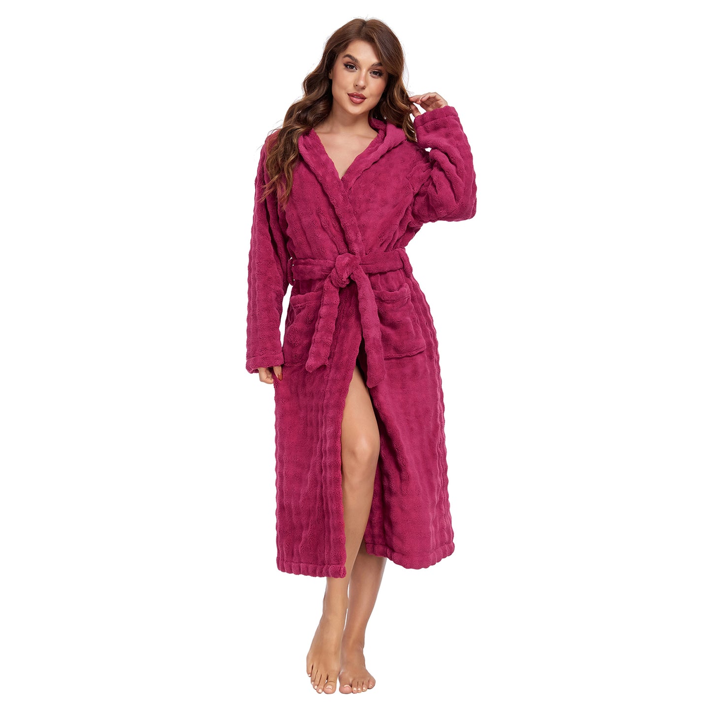 Eleve Luxury Plush Absorbency Robe For Women