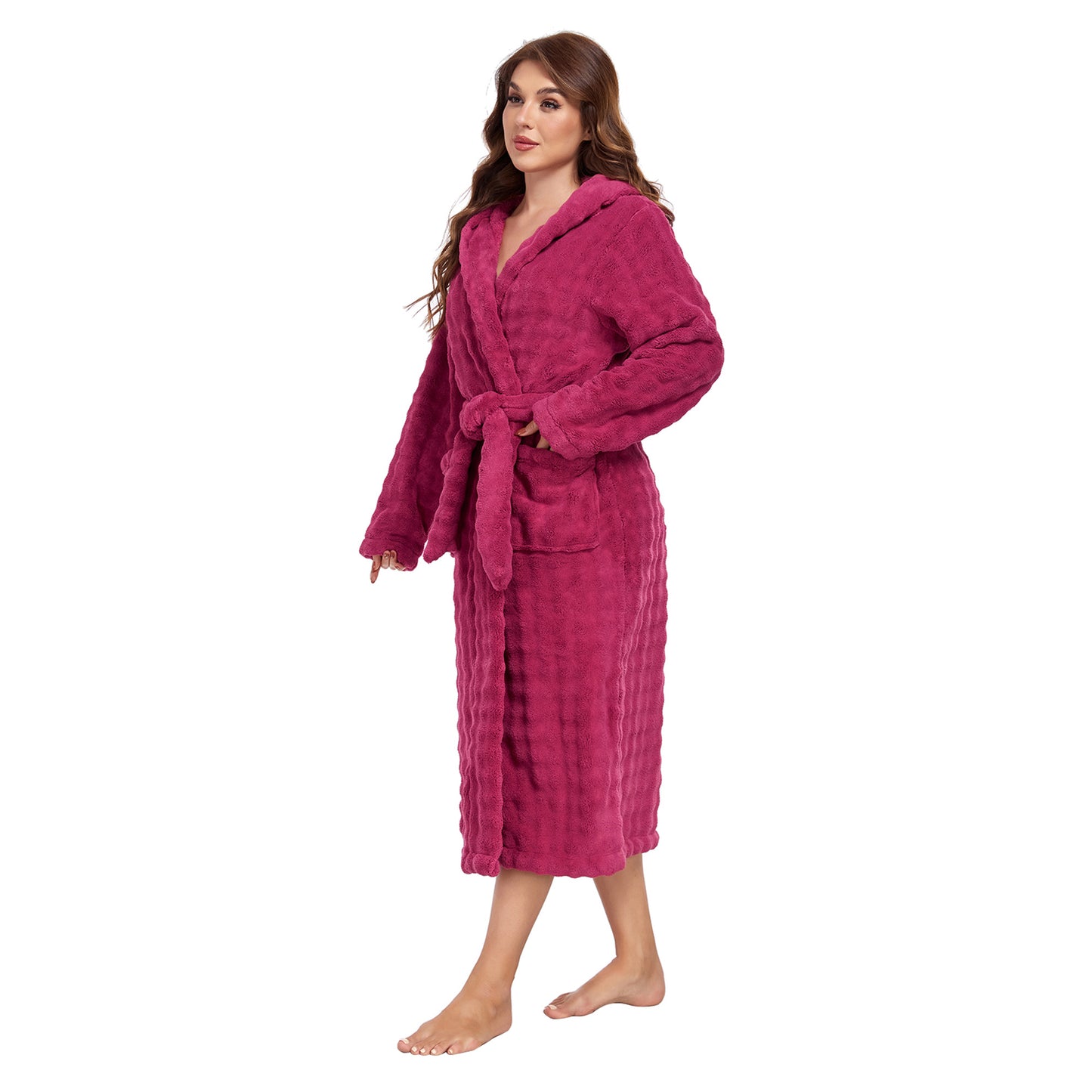 Eleve Luxury Plush Absorbency Robe For Women