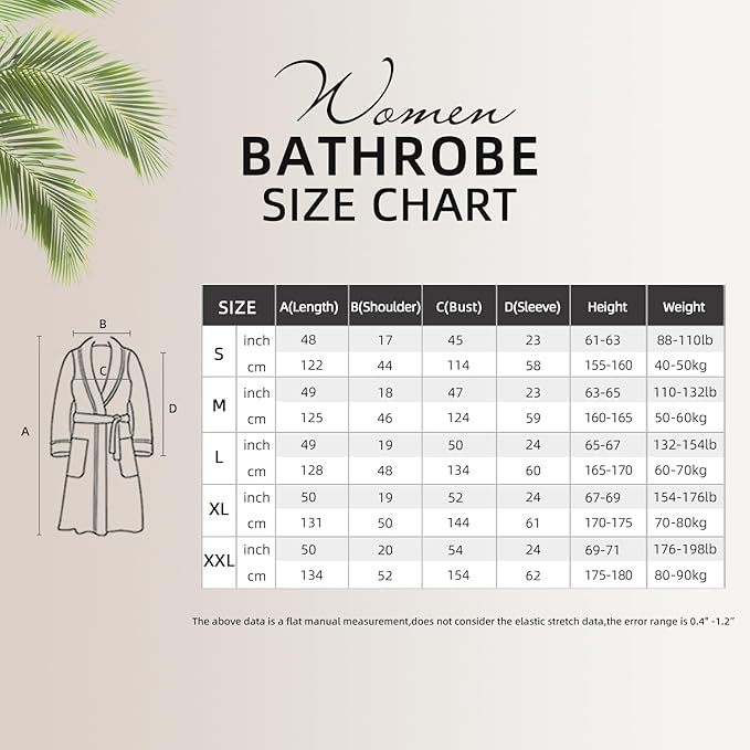 Elevé Luxe Women's Plus Size Fleece Robe