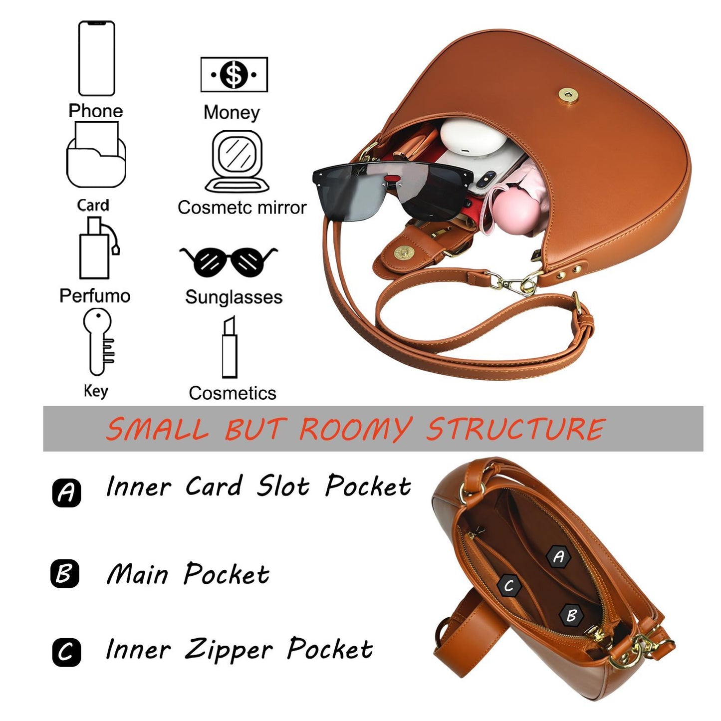 Elevé Luxe Women's Shoulder Bag