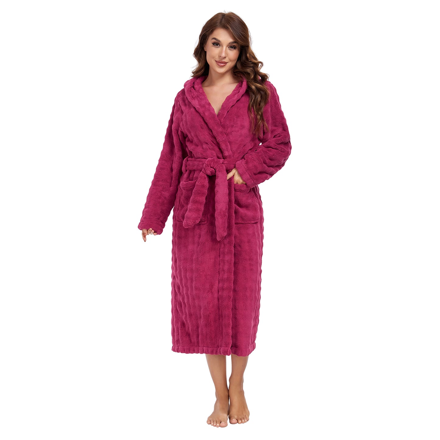 Eleve Luxury Plush Absorbency Robe For Women