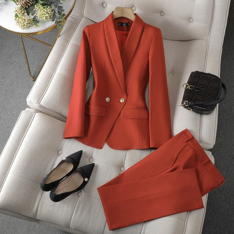 Elevé Elegant Business Suit Two-piece Set