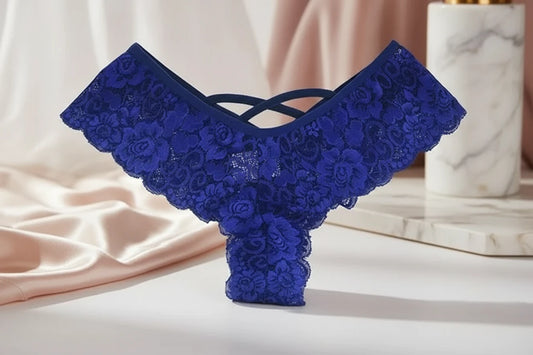 Elevé Luxe 4-Pack Lace Cheeky Thong Set