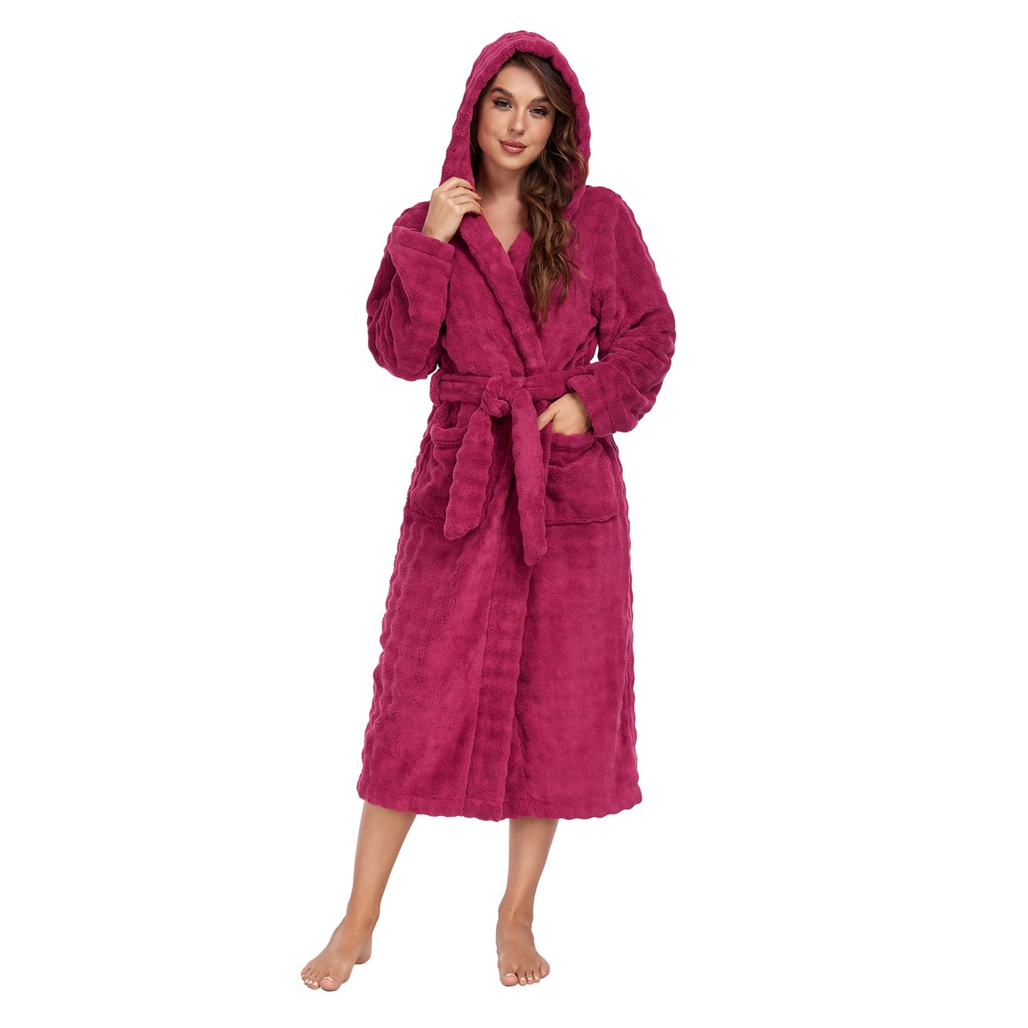 Eleve Luxury Plush Absorbency Robe For Women